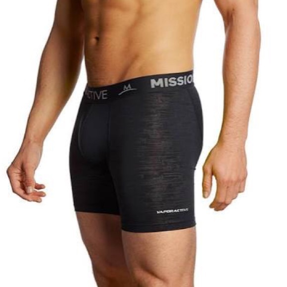 Mission Underwear & Socks Mission Vaporactive Performance Boxer